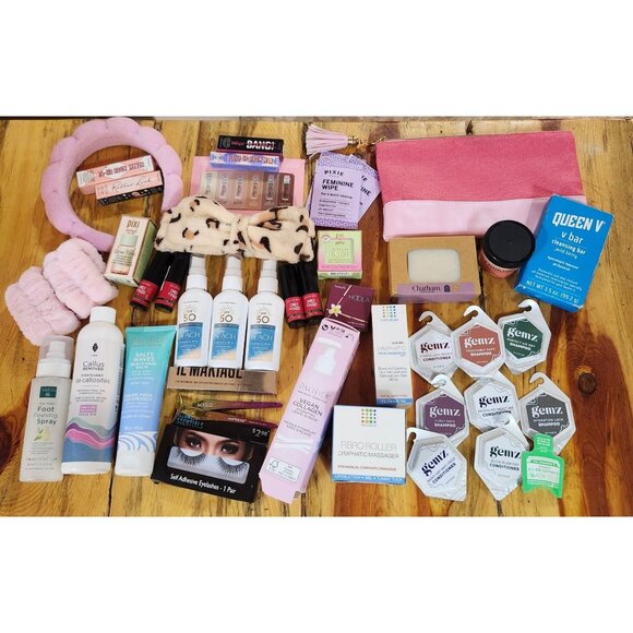 Other - Assorted Make Up Beauty & Skincare Bundle 45pc Pixi Benefit Pacifica Bath Body
